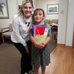 Dr. Satula with young patient
